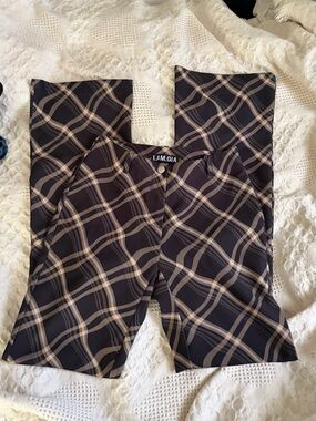 I am Gia plaid pants